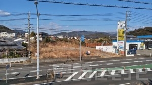 門川町南町国道沿い売地