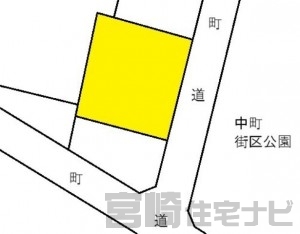 都農町 字中部 売地