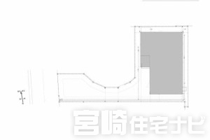 前面道路は約5.9mで、車の出し入れもスムーズです。