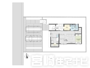 【制震ダンパー】揺れを吸収する装置である制震ダンパーを住宅に組み込むと、地震発生時における家の変位を大幅に低減できる場合があります。また、変位量の抑制は家の損傷を最小限に抑え、繰り返す地震に対しても高い強度を期待できます。
