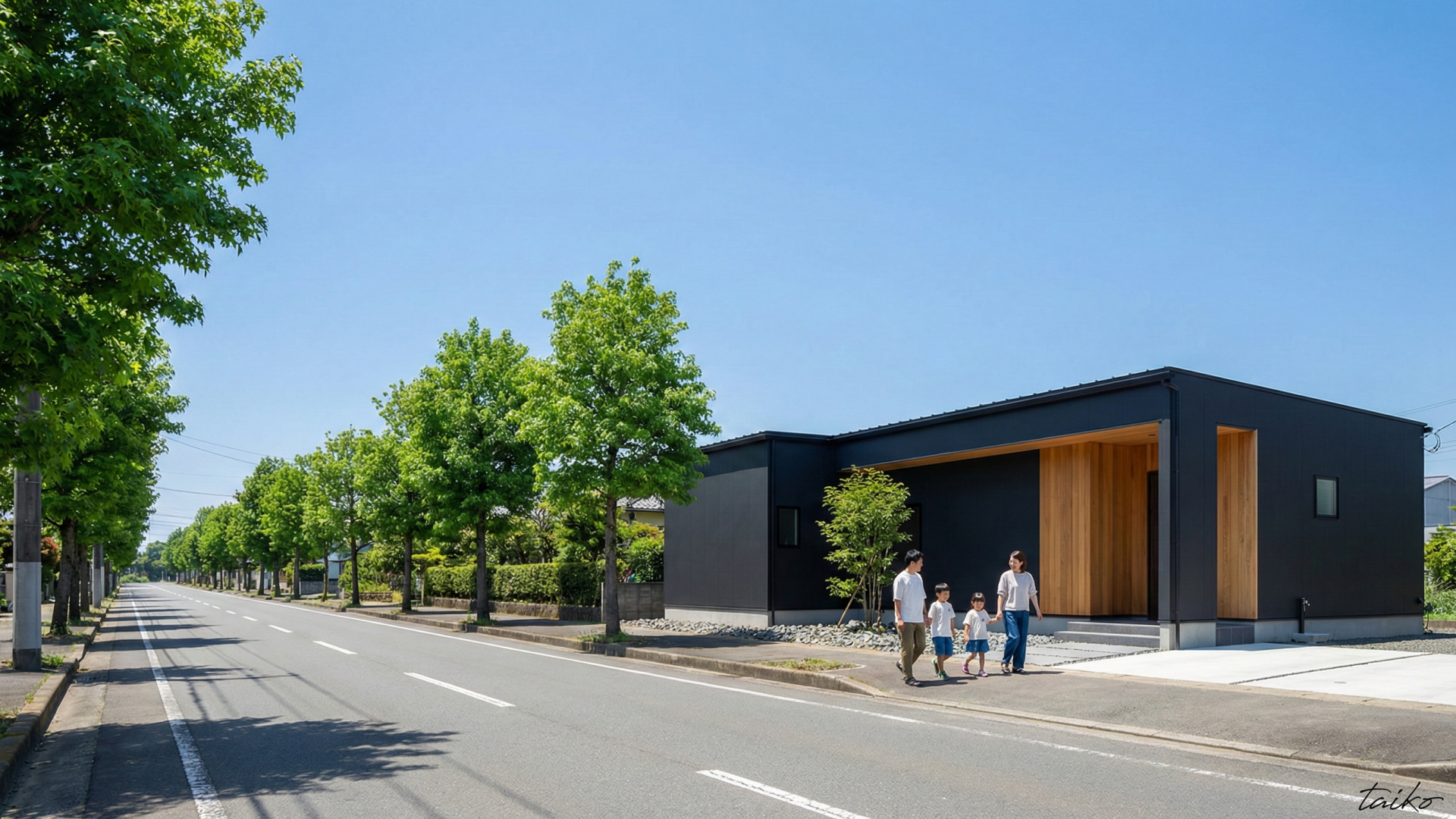 整備された街並みが美しい「生目台西」エリア。