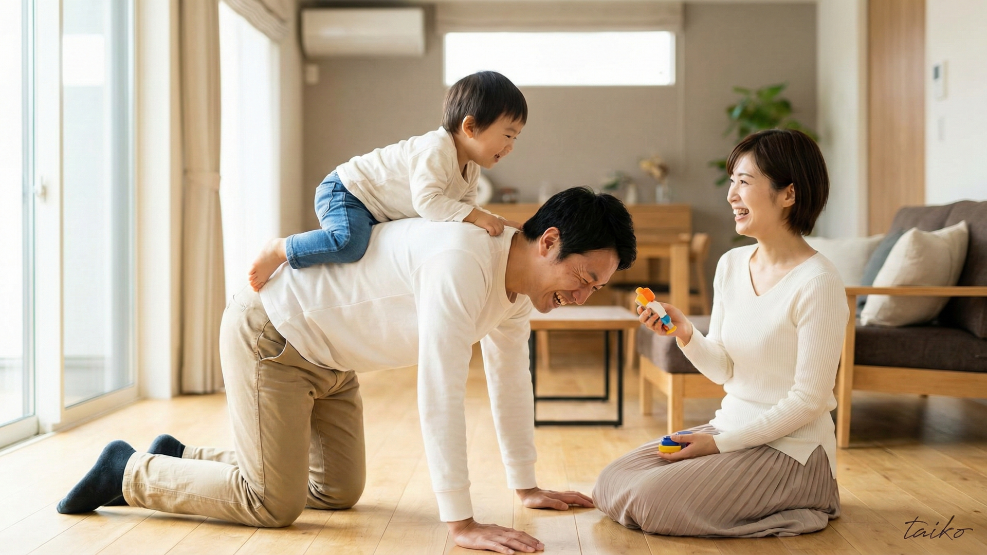 家族みんなが快適に過ごせる住まい。明るいLDK、家事ラク動線、収納力など、毎日の暮らしを支える工夫が詰まった住まいです。