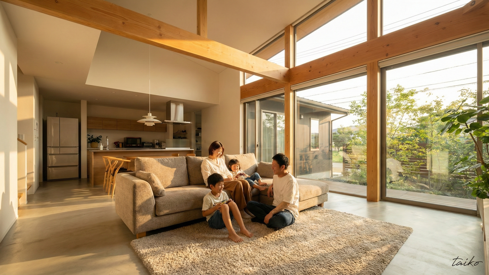 [通学の安心]池内小学校まで500m（徒歩7分）。毎日の登下校も安心の距離感です。[敷地のゆとり]約75坪の広い敷地を活かし、並列での駐車や庭スペースの確保が可能です。[快適な平屋]階段の上り下りがないため、家事効率が良く、老後まで安心して暮らせます。[充実の設備]樹脂サッシによる高断熱、キーレス玄関など、快適な最新設備が標準装備です。