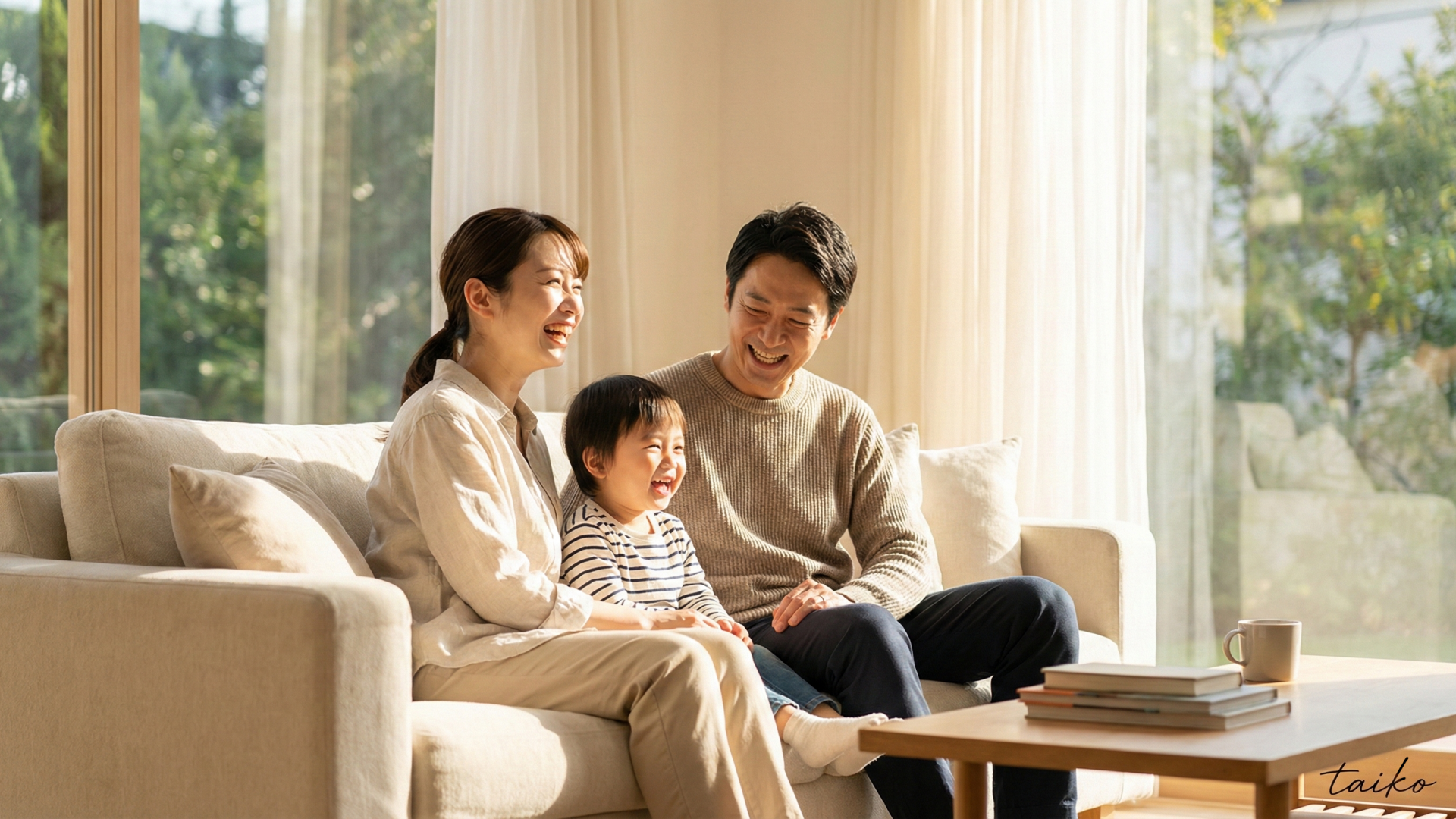 【南棟】街中での暮らしにおいて最も重要な「プライバシーの確保」と「開放感」の両立を目指しました 。外からの視線を気にせずカーテンを開けて過ごせる工夫や、豊富な採光計画により、明るく心地よい居住空間を実現。全居室収納に加え、適材適所の収納計画が片付けやすい暮らしをサポートします 。【北棟】最大の特徴は、趣味や遊び場として多目的に使える「インナーガレージ（屋根付き外スペース）」 。雨の日でも濡れずに荷物を出し入れできる利便性はもちろん、DIYやアウトドアギアの手入れなど「自分だけの秘密基地」として愉しめる、遊び心あふれるプランニングです。