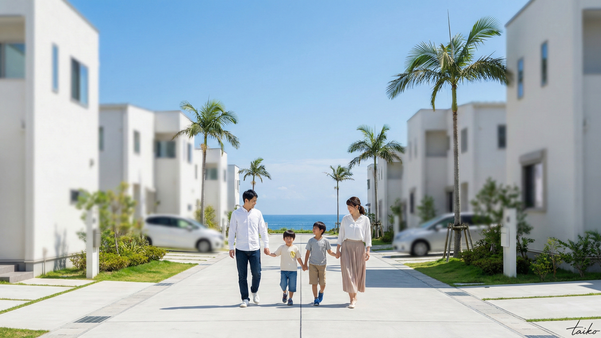 日向市の中枢、亀崎。利便性と静穏が共存する街。JR日向市駅へのアクセスも良く、通勤・通学に便利な立地。落ち着いた住環境でありながら、主要道路への出やすさも魅力です。