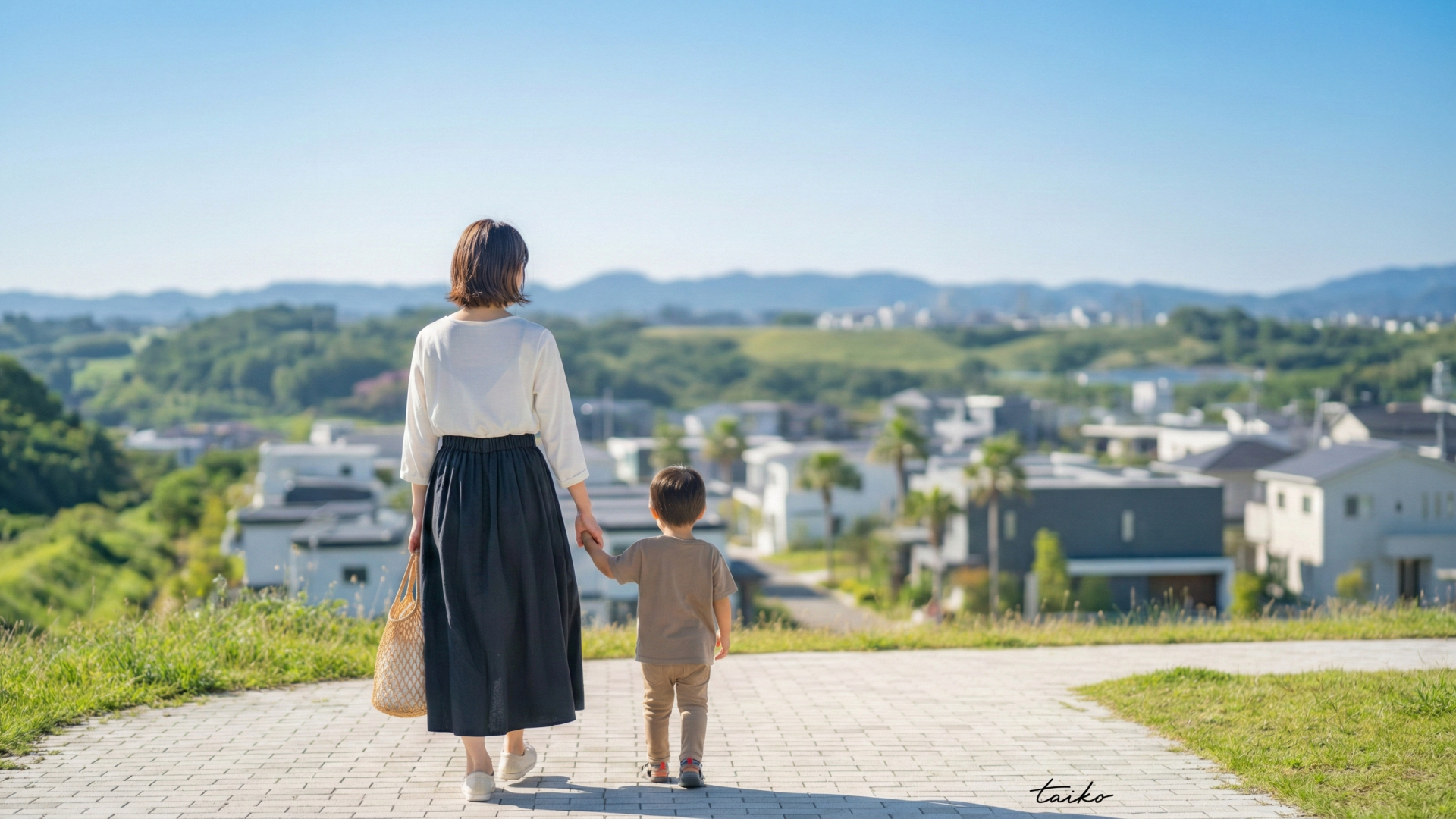 小松台の静穏な高台。利便性と落ち着きを兼ね備えたロケーション。