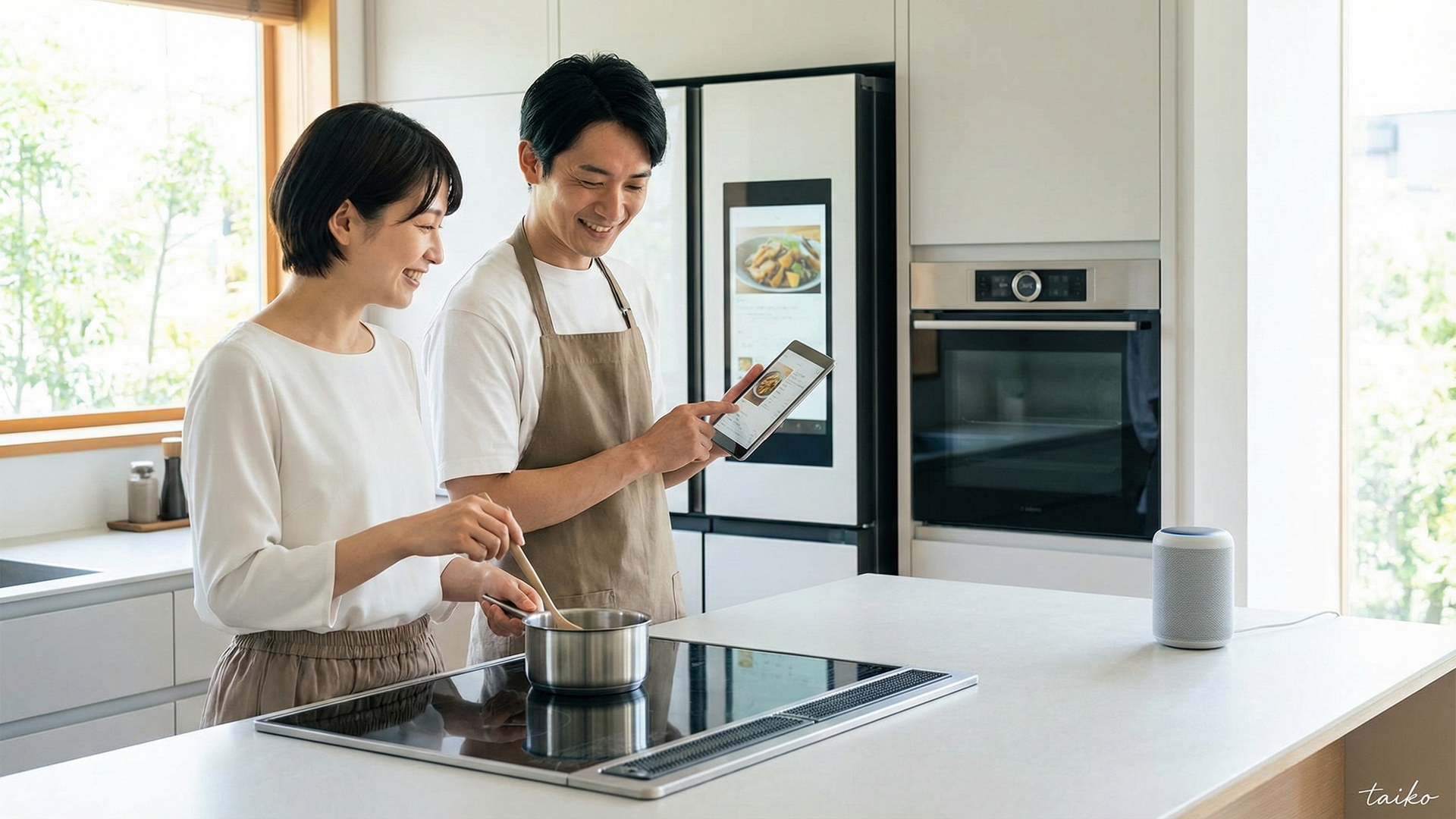 毎日の家事を楽にする深型食洗機やタッチレス水栓、家計にやさしいオール電化を採用。玄関スマートキーや不在時も安心の宅配ボックスなど、現代の暮らしに寄り添う多彩な設備を標準でご用意しています。