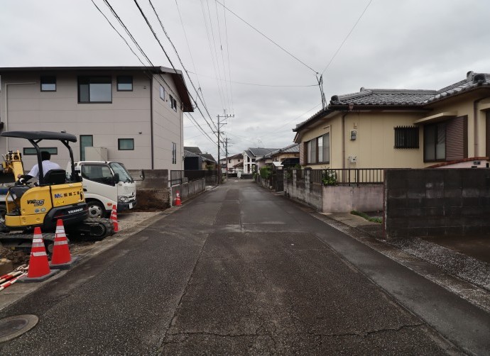 前面道路