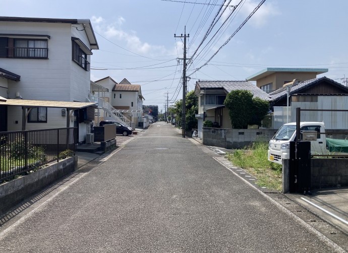 前面道路