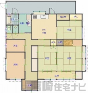 曽根町1丁目平家住宅