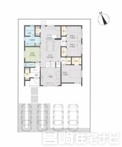 <p>平屋で安心！ 地震に強い構造、高鍋西小学校徒歩9分で暮らしやすい新築住宅【CIELFLAT】</p>
